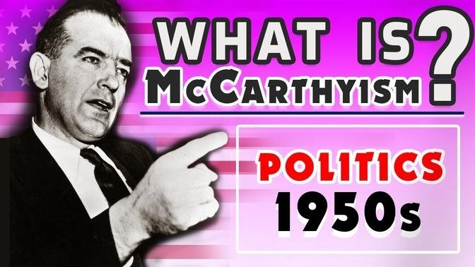 What is McCarthyism ? - Is it the same as Trumpism?
