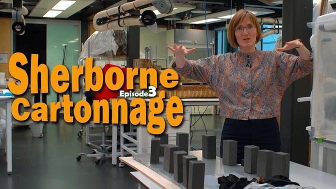 It's all about that base | Conserving the Sherborne Cartonnage Ep 3