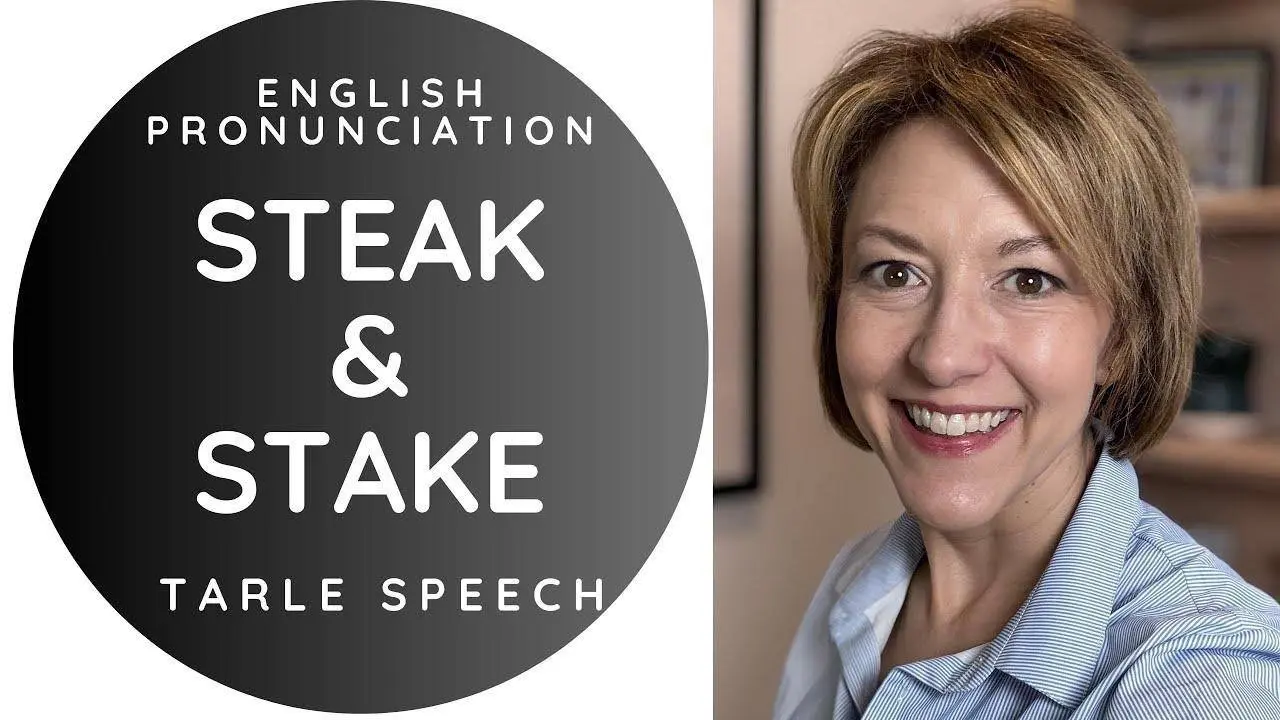 Learn How to Pronounce STEAK & STAKE - American English Homophone Pronunciation #learnenglish