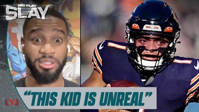 Eagles-Bears reaction_ Jalen's 3 TDs, Justin Fields wows, Cowboys ...