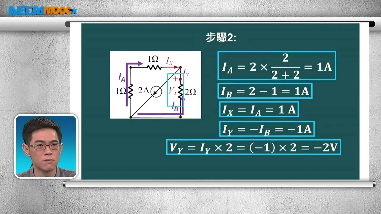 高中基本电学_第四章 直流网路分析_4-3 重叠定理_PART D 范例：重叠定理用于三电流源电路、重叠定理应用题_陈政旭