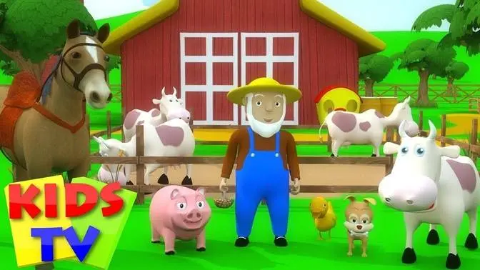 Kids TV Nursery Rhymes   Old MacDonald had a Farm   old macdonald for kids   kids tv songs