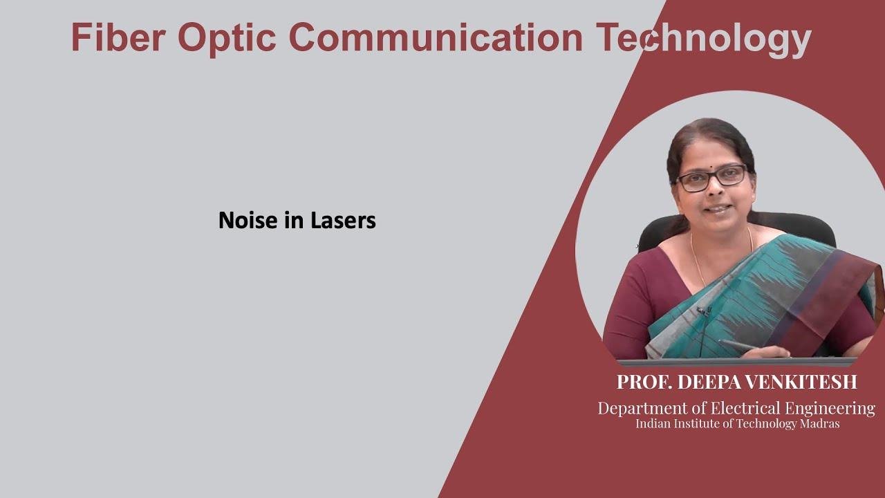 Lec 30: Noise in Lasers