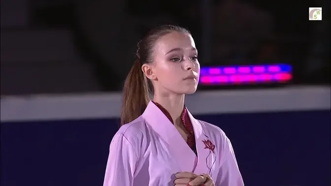 Anna Shcherbakova 2021 World Champion Flawless Exhibition Performance 2020