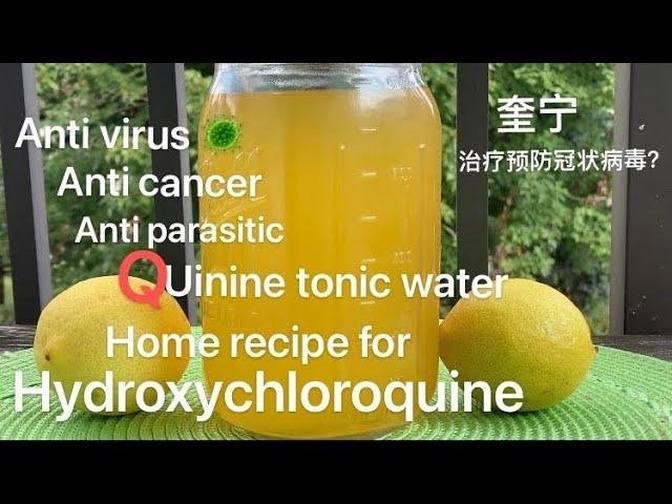 Home Recipe For Hydroxychloroquine (HCQ) || homemade quinine || HCQ is ...