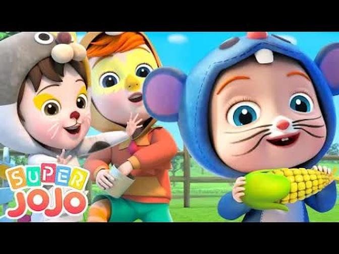 Farm Animals Song | Animal Sounds Song | Super JoJo and Family - Nursery Rhymes & Kids Songs