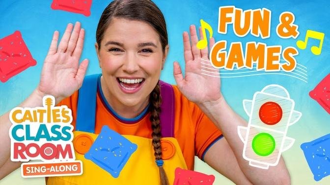 Fun & Games! Caitie's Classroom Sing-Along Show Activity Songs For Kids ...