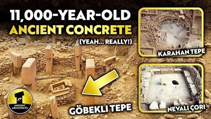 AMAZING 11,000-Year-Old Concrete ⧸ Artificial Stone at Göbekli Tepe ...