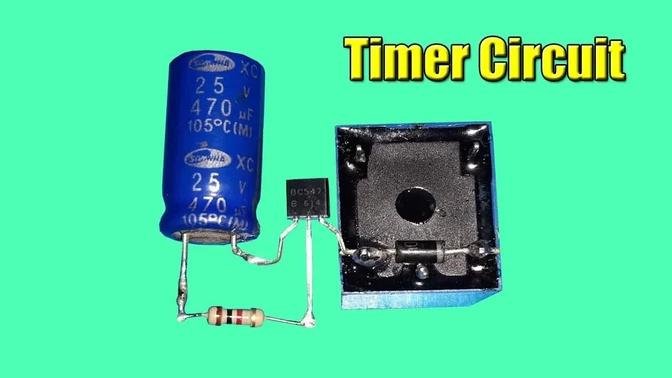 Electronic Projects Delay Timer Circuit Using Relay