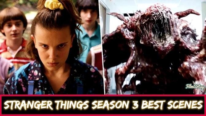 Stranger Things Season-3 Best Scenes and Review   Millie Bobby Brown 2019