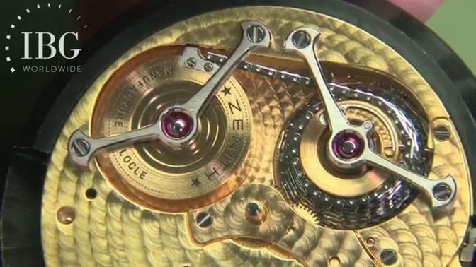 Summary: ZENITH WATCHES - watch movements explained by Jeff Kingston