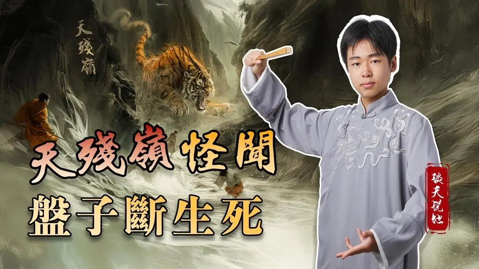 你敢聽嗎？聊齋「天殘嶺」正式開講，神秘盤子現身！三位書生上山拜廟，當中一人竟是倀鬼？#談天說地
