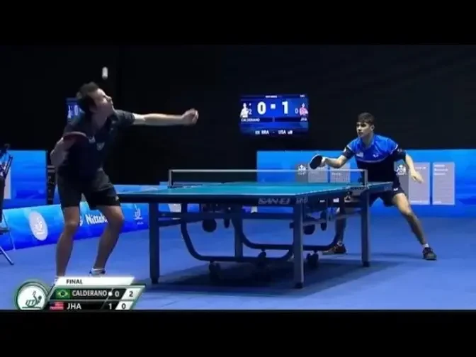 Final Hugo Calderano Vs Khanak Jha Pan American Championships 2022 ...