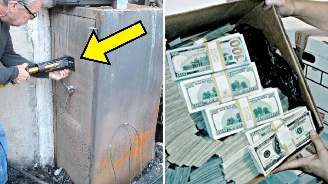 Man Finds Safe Inside Storage He Bought For $500, Drops To His Knees