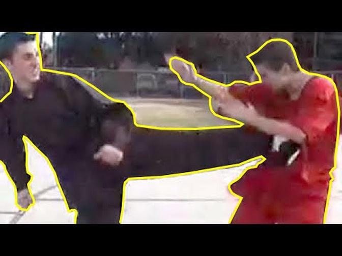 Taekwondo vs Karate | Retro Martial Arts Fight Scene