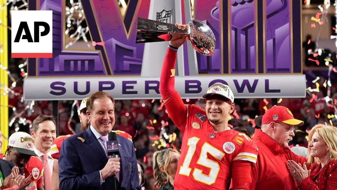 The Kansas City Chiefs quarterback Parick Mahomes named Super Bowl MVP