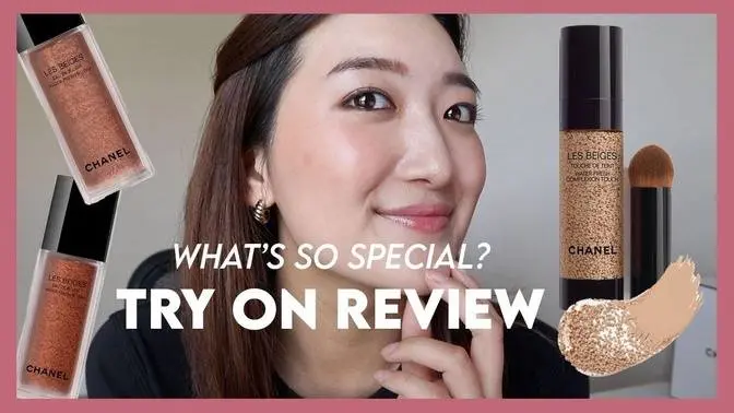 CHANEL LES BEIGES TRY ON REVIEW_ Water Fresh Complexion Touch, Water Fresh Blush _ Crystall Cho. CHANEL LES BEIGES TRY ON REVIEW_ Water Fresh Complexion Touch, Water Fresh Blush _ Crystall Cho.