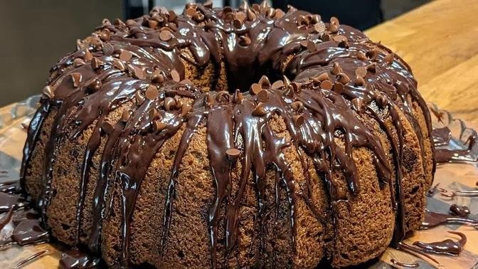 Easy Chocolate Chip Pound Cake, Good Southern Cooking | Videos ...