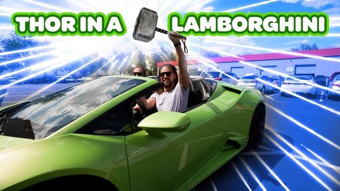 Too big for Lamborghini? | Day Dream | Kids' Dreams and Exotic Cars | KDEC  Family