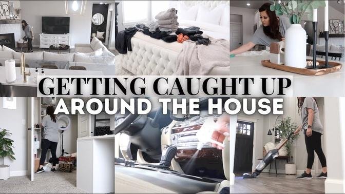 CATCHING UP AROUND THE HOUSE | CLEANING THE HOUSE AND MY CAR _ 2022 REALISTIC CLEAN WITH ME
