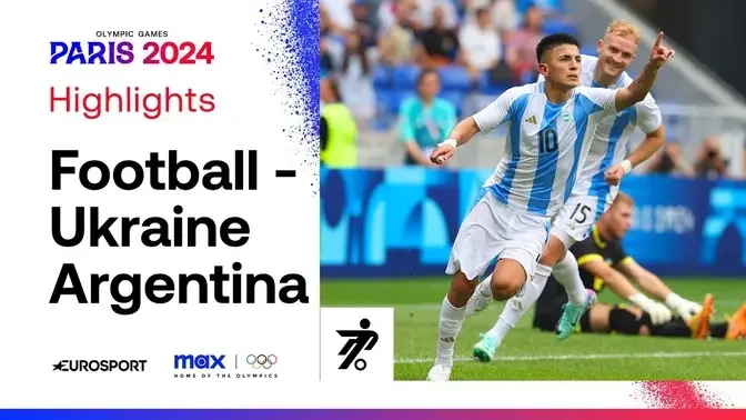 Ukraine 0-2 Argentina - Men's Group B Football Highlights - Paris Olympics 2024