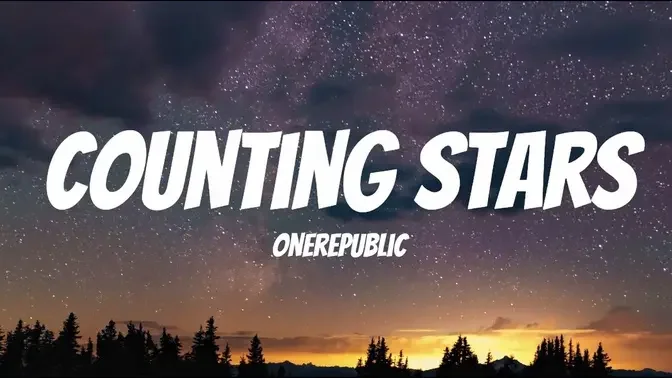 Counting Stars (Lyrics) - OneRepublic