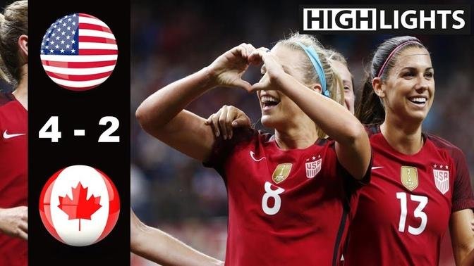 USA vs Canada 4 - 2 All Goals & Highlights | Last 2 Games