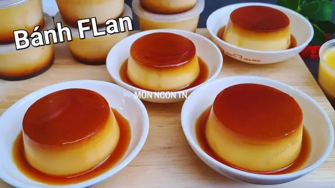 Cách làm BÁNH FLAN ngon mịn dễ thành công - công thức kinh doanh.mp4