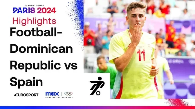 Spain 3-1 Dominican Republic - Men's Group C Football Highlights - Paris Olympics 2024