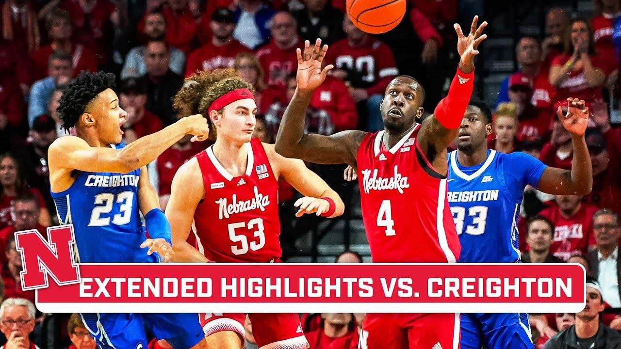 Creighton at Nebraska | Extended Highlights | Big Ten Men's Basketball | Dec. 3, 2023