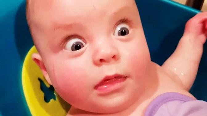 Babies! Why are You So Surprised? - Funny Baby Reactions || Cool Peachy