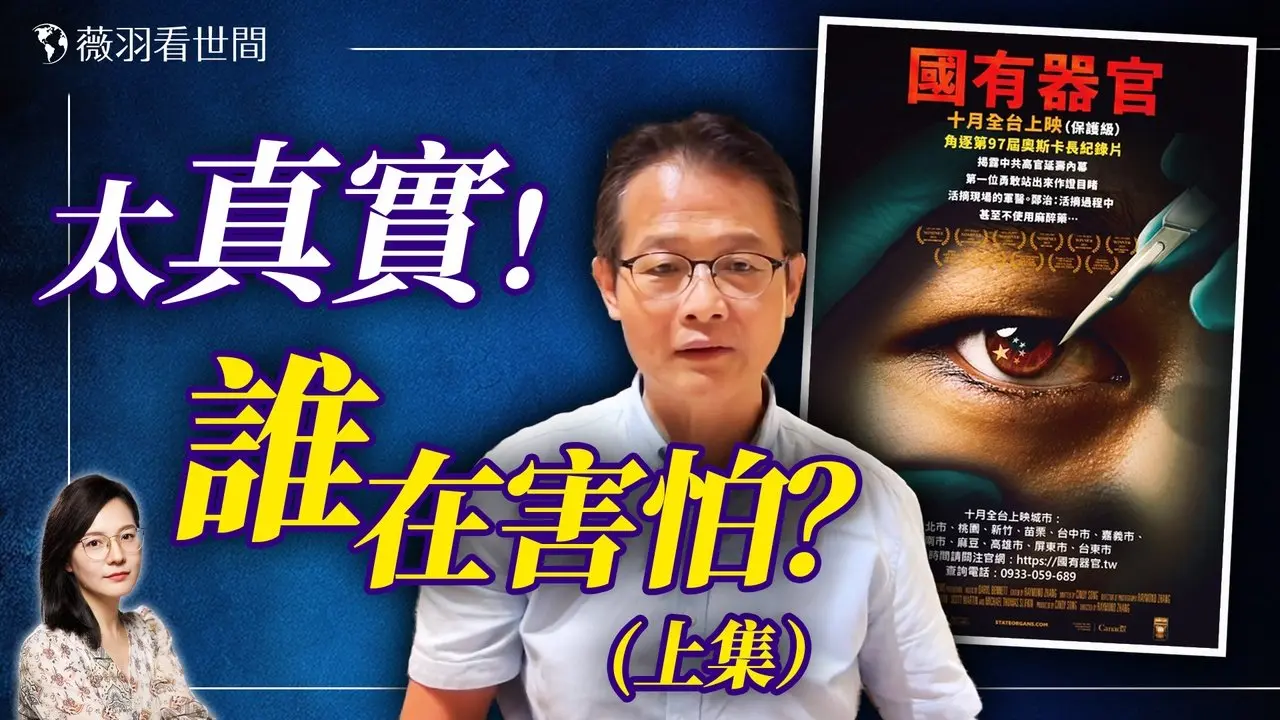 給勇敢的台灣人點贊👍不懼中共網軍炸彈威脅，《國有器官》吸引台灣人了解真相。（上集）｜薇羽看世間 20241029