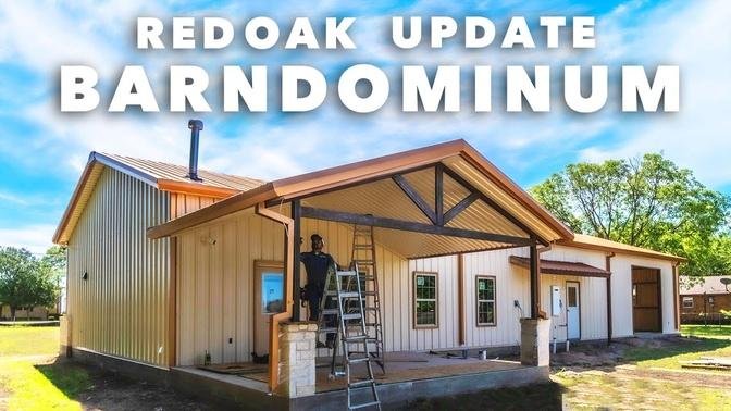 Update Red Oak Barndominium Home Texas Best Construction
