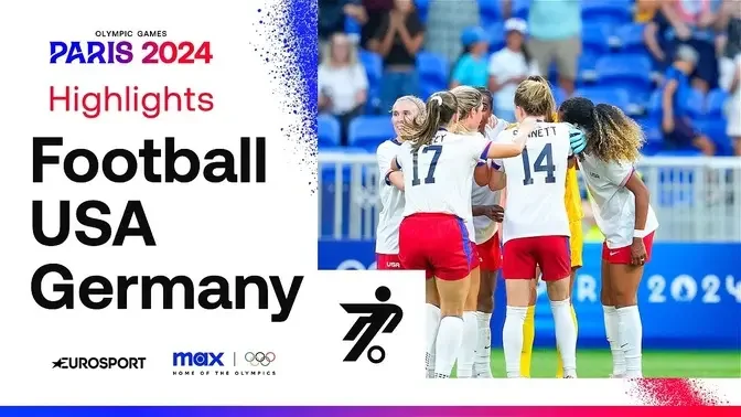 USA 1-0 Germany- Olympic Women’s Football Semi-Final Highlights