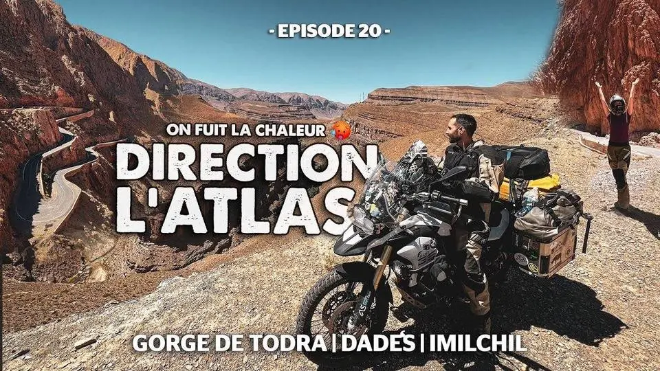 THE ATLAS BY MOTORBIKE - THE PURE BEAUTY OF MOROCCO 🏍️🇲🇦✨ TODRA, DADES, IMILCHIL...