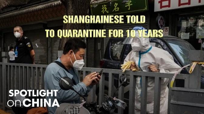 COVID in China: Shanghainese told to quarantine for 10 years | Videos ...