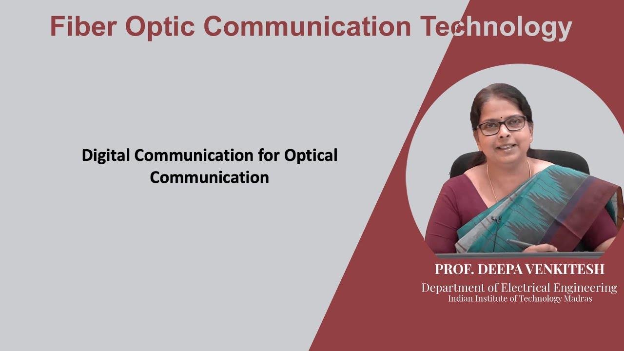 Lec05: Digital Communication for Optical Communication