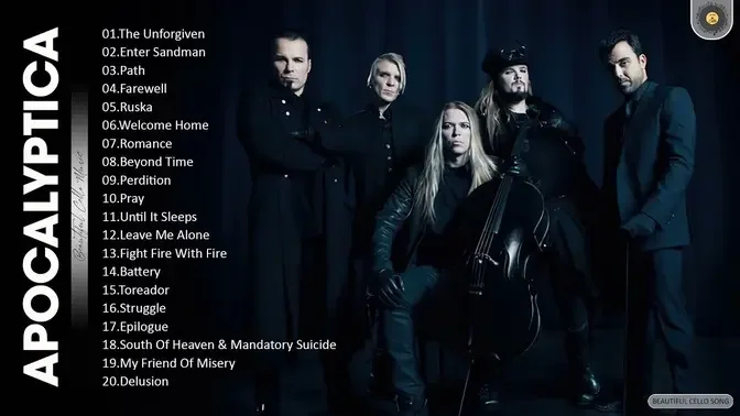 Apocalyptica Greatest Hits Full Album 2021 - Apocalyptica Best Cello Music Playlist