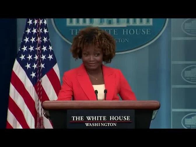 Karine Jean-Pierre Refers To "President Obama" During Her White House Press Briefing