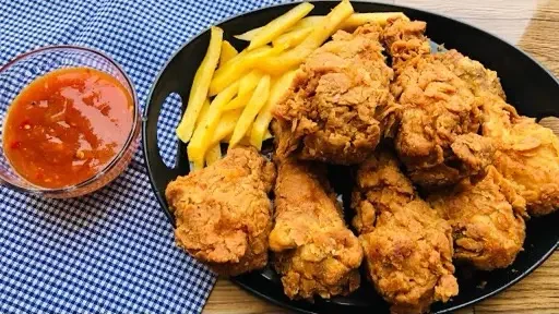 KFC Chicken Recipe/ Easy Crispy KFC Chicken Recipe/ Albaik Chicken Recipe/ Fried Chicken Recipe