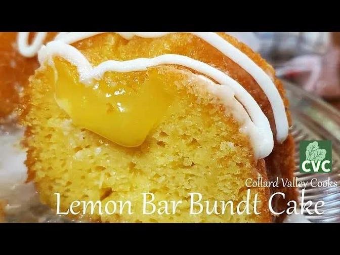 03.01.20 Lemon Bar Bundt Cake, Lemon Lover's Dream Cake