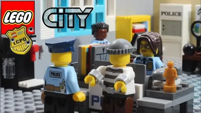 Lego City Police Full Story Stop Motion Animation