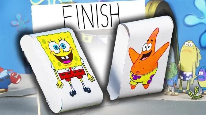 DIY SpongeBob Paper Toy Run