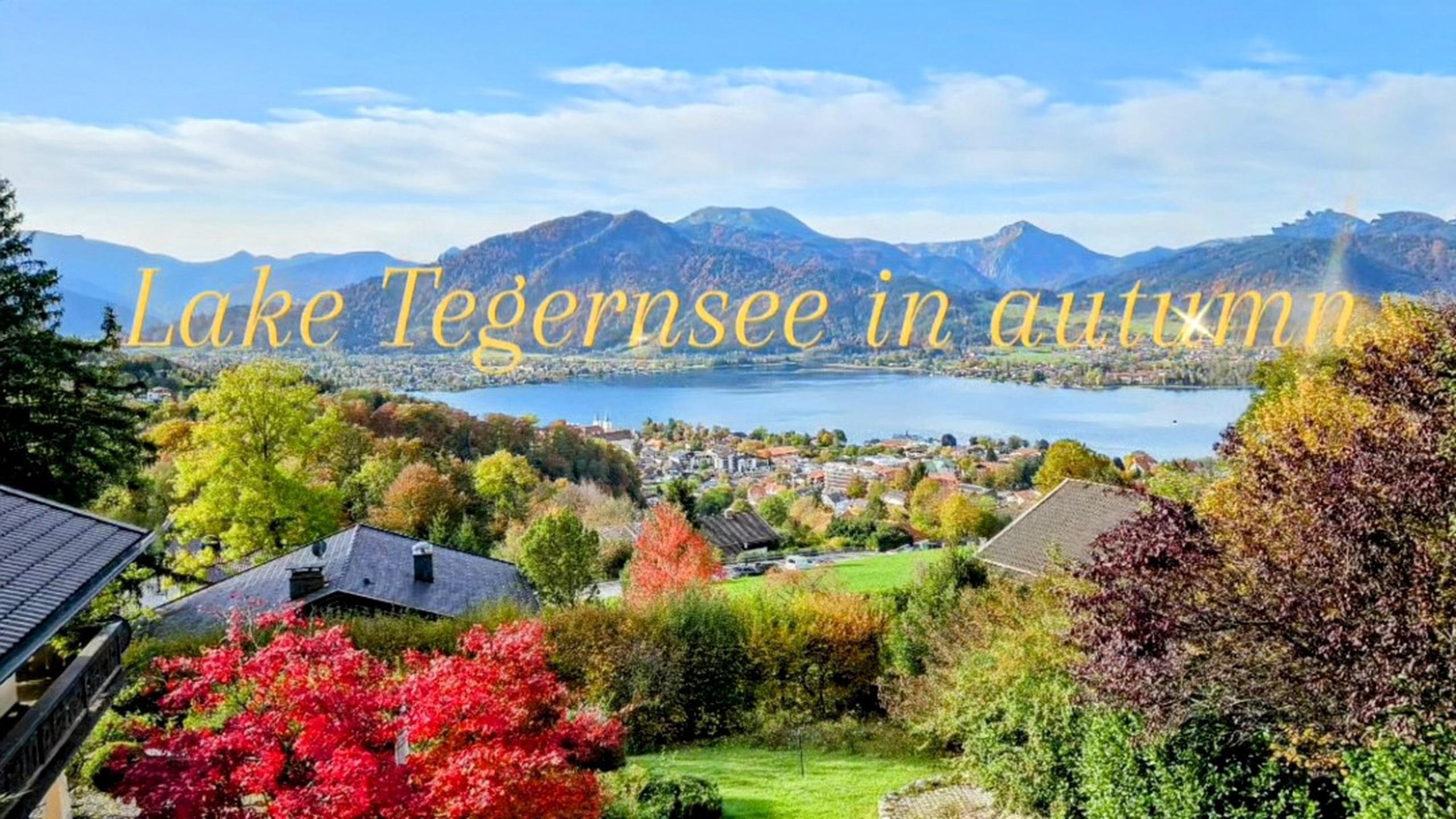 Hiking around Lake Tegernsee 高山湖泊邊遠足🍂🇩🇪 #Fallfoliage#Tegernsee#記錄自然 #wonderfulBavaria#alps