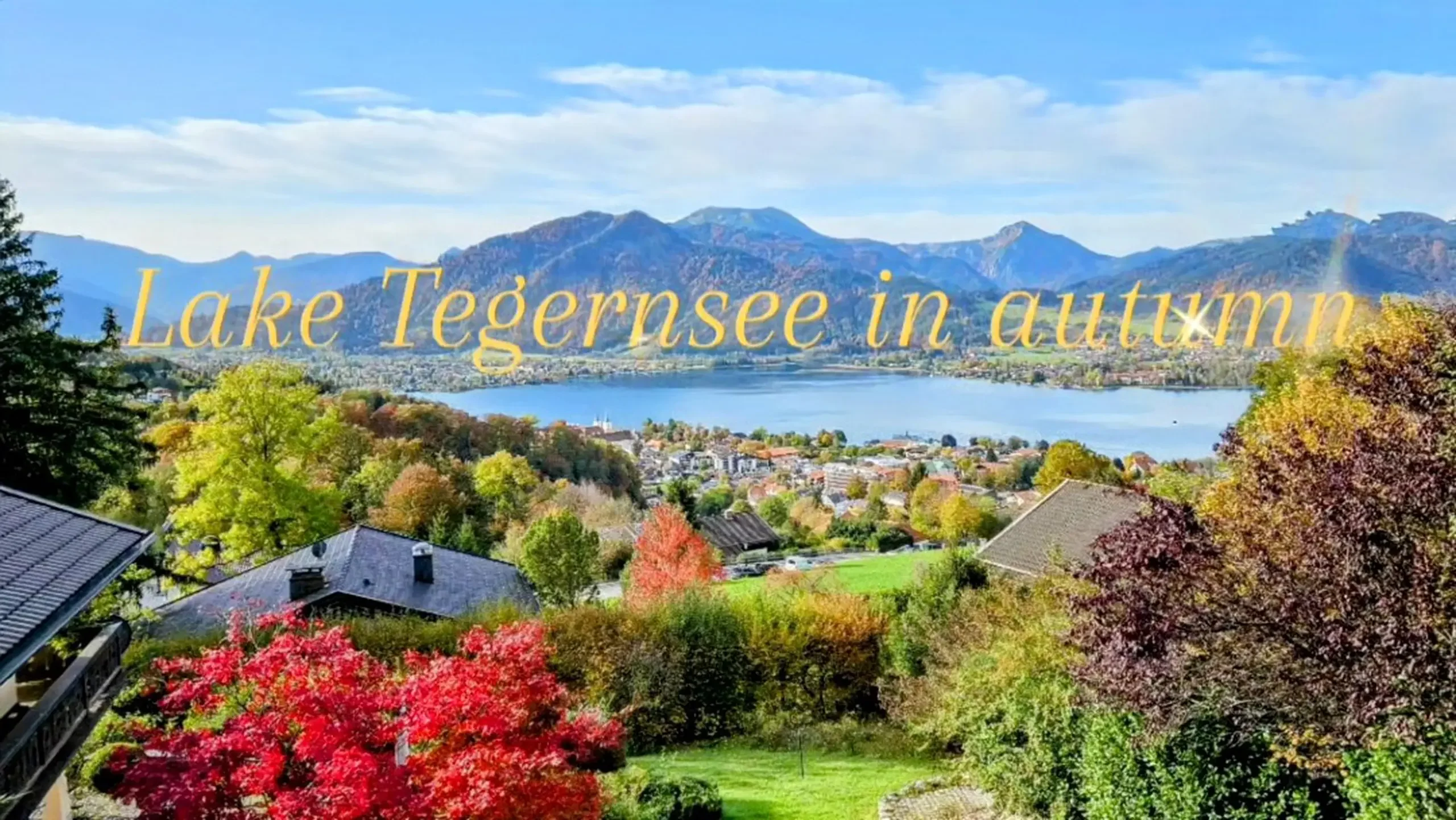 Hiking around Lake Tegernsee 高山湖泊边远足🍂🇩🇪 #Fallfoliage#Tegernsee#记录自然 #wonderfulBavaria#alps