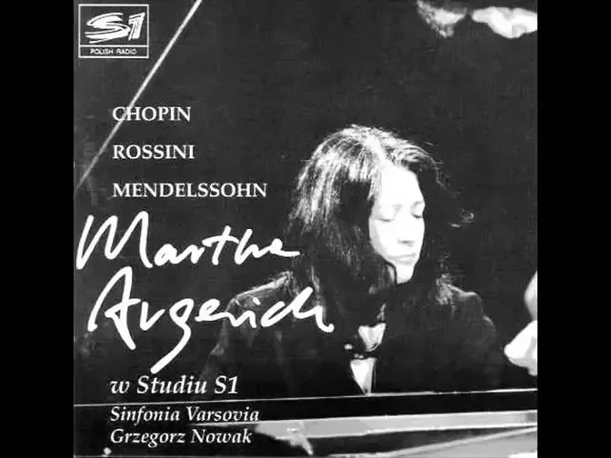 MARTHA ARGERICH plays CHOPIN Piano Concerto No.1 COMPLETE (LIVE 1992)