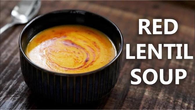 LENTIL SOUP RECIPE | Easy Recipes for Vegetarian and Vegan Diet