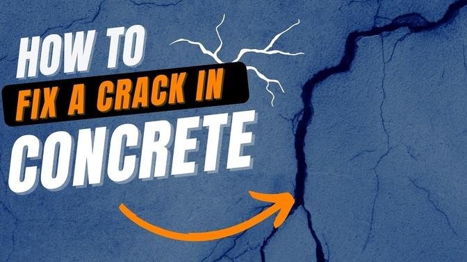 How to Fix a Crack in Concrete  | A DIY Guide