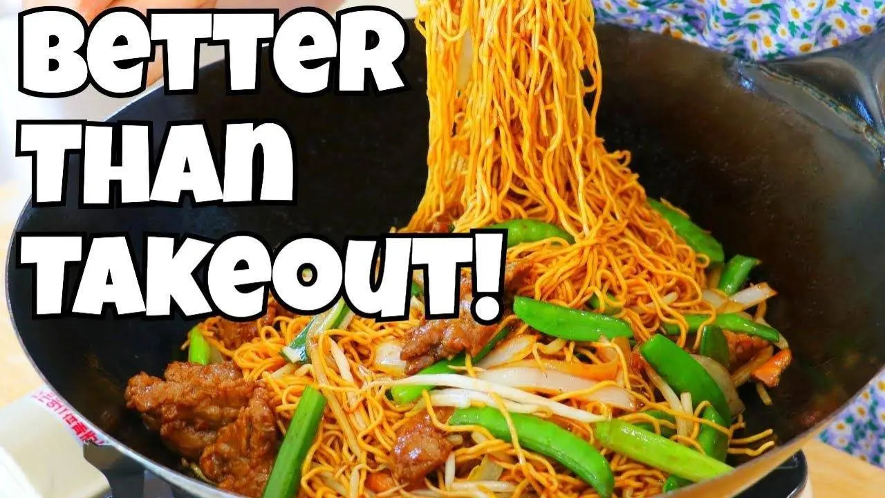 How to Make Beef Chow Mein: BETTER Than Takeout!