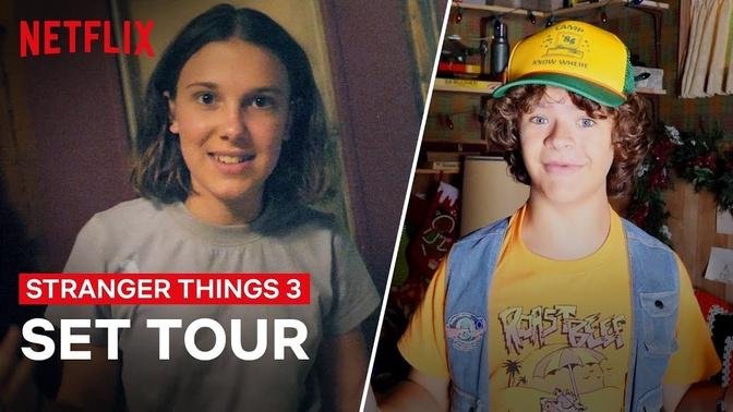 Stranger Things 3 Cast Give You An All Access Behind the Scenes Tour | Netflix